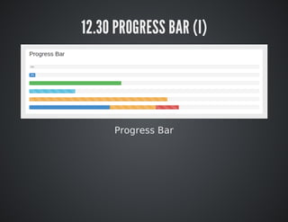 12.30 PROGRESS BAR (I) 
Progress Bar 
 