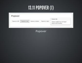 13.11 POPOVER (I) 
Popover 
 