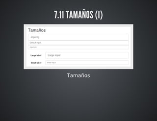 7.11 TAMAÑOS (I) 
Tamaños 
 