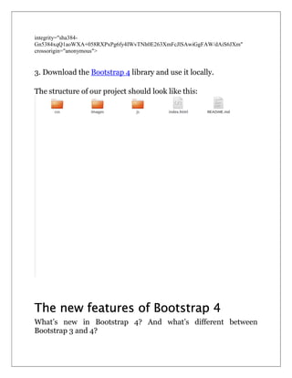ViA Bootstrap 4 | PDF