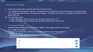 Bootstrap 5 ppt | PPTX