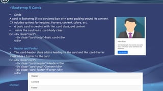 Bootstrap 5 ppt | PPTX