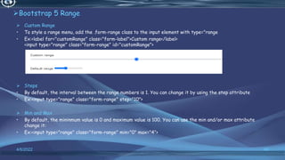 Bootstrap 5 ppt | PPTX