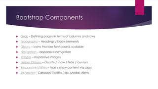 The A to Z of Building a Responsive SharePoint Site with Bootstrap | PPTX