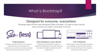 The A to Z of Building a Responsive SharePoint Site with Bootstrap | PPTX