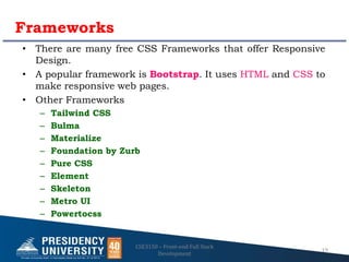 Bootstrap basics.pptx of web design responsive design | PPTX