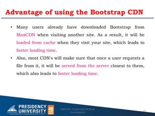 Bootstrap basics.pptx of web design responsive design | PPTX