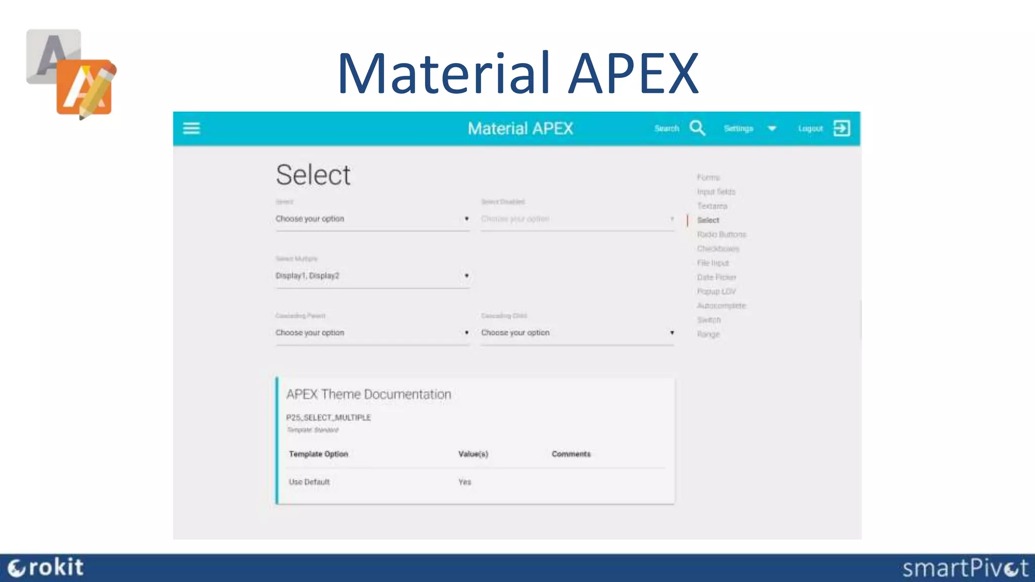 Material APEX
 