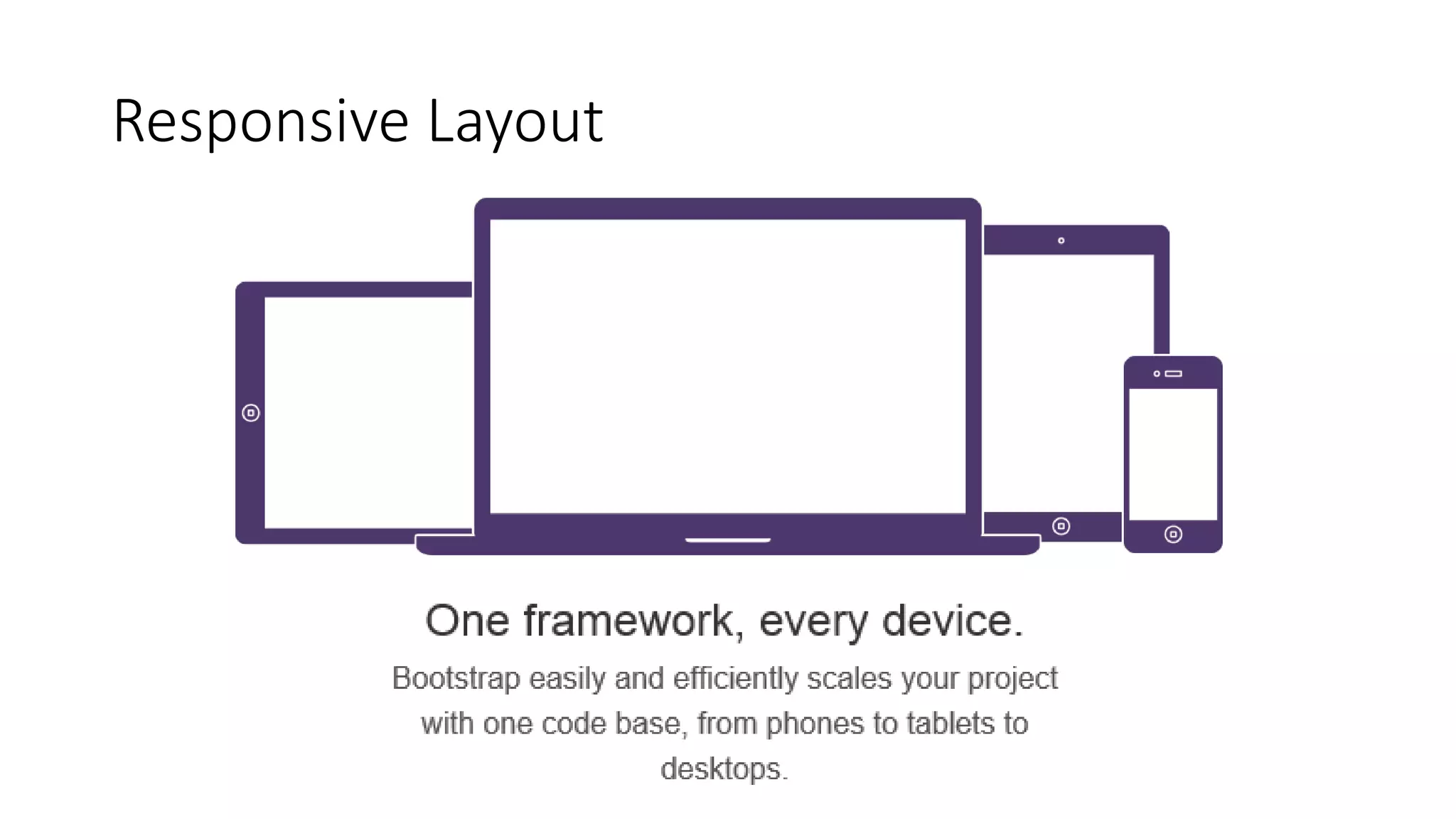 Responsive Layout
 