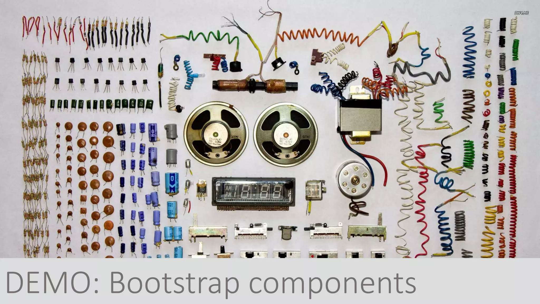 DEMO: Bootstrap components
 