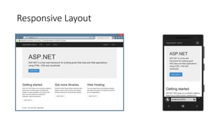 Responsive Layout
 