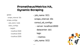 Bootstrapping multidc observability stack | PPT