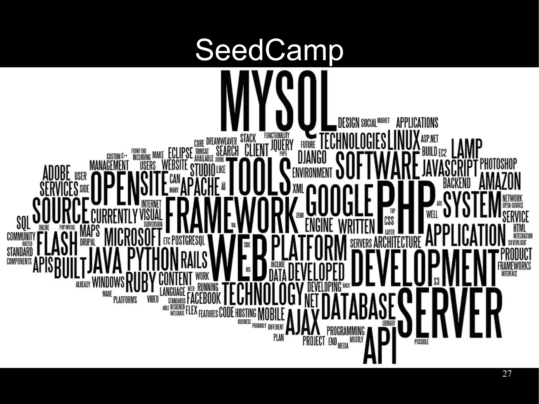 SeedCamp




           27
 