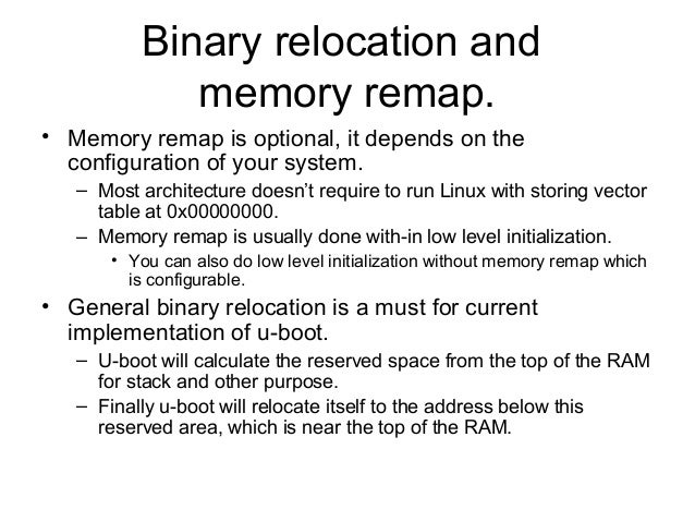 in table vector relocation arm loader Bootstrap boot process in table vector relocation arm loader Bootstrap boot process