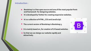 Bootstrap seminar presentation | PDF