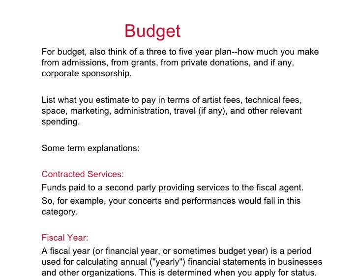 Grant writing services fee