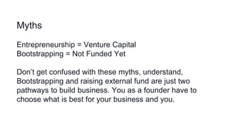 Bootstrapping Your Startup | PPT
