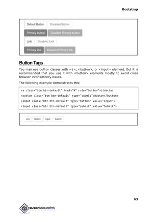 Bootstrap tutorial | PDF