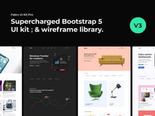 Bootstrap UI Kit | PPTX