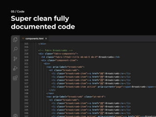 Bootstrap UI Kit | PPTX