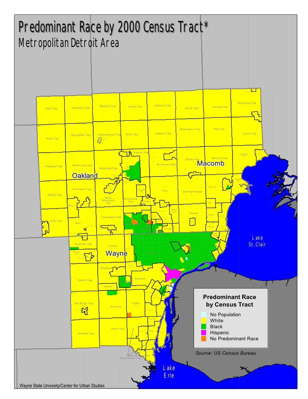 Demographic Overview of Metropolitan Detroit