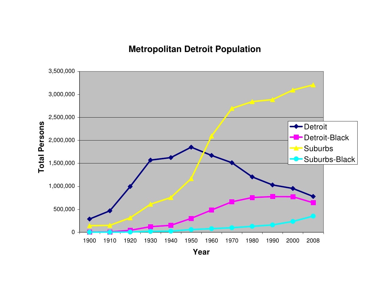 Demographic Overview of Metropolitan Detroit