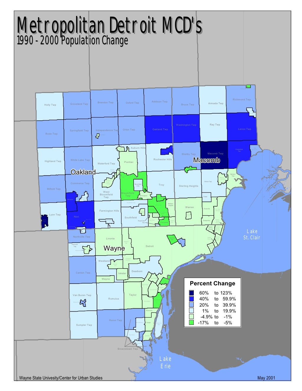 Demographic Overview of Metropolitan Detroit