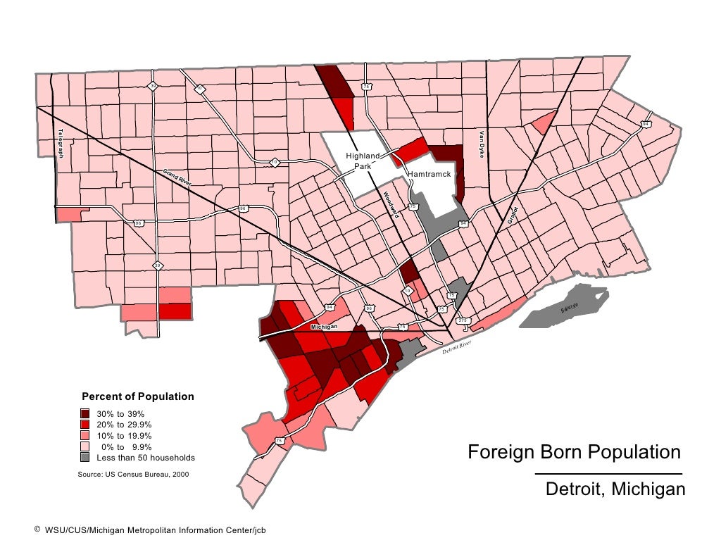 Demographic Overview of Metropolitan Detroit