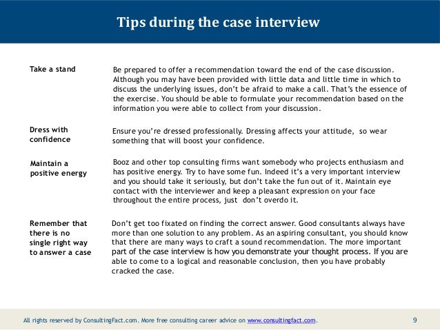 the case interview