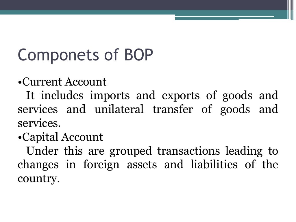 Balance Of Payment Disequilibrium And Causes