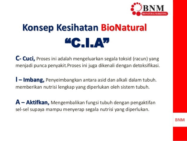 BIO NATURAL MARKETING BOP