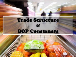 Trade Structure
&
BOP Consumers
 
