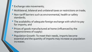Balance of Payment | PPTX