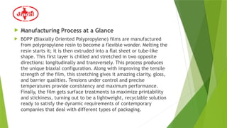 BOPP Films Application and Attributes Explained.pptx