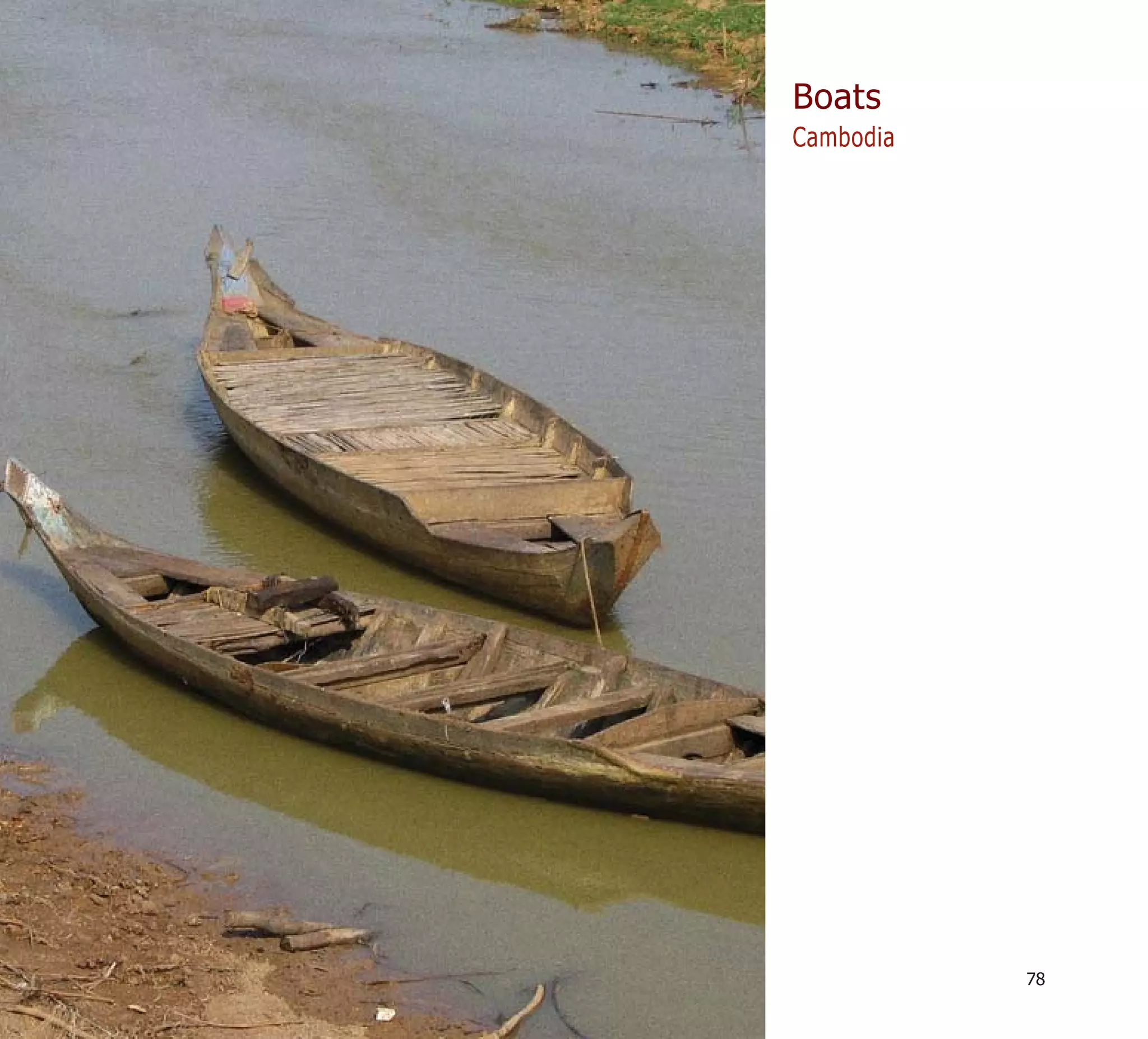 Boats
Cambodia




           78
 