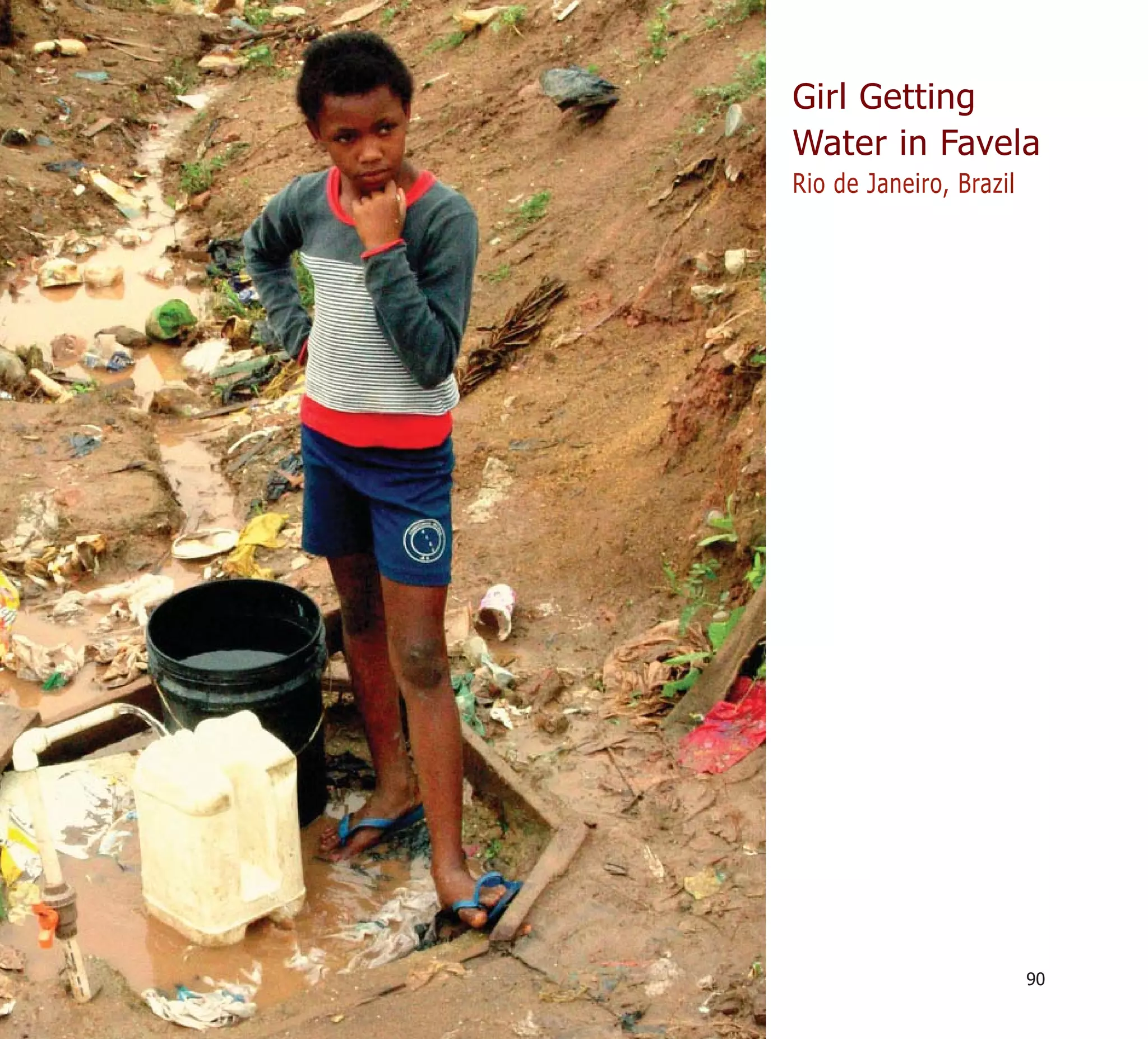 Girl Getting
Water in Favela
Rio de Janeiro, Brazil




                         90
 