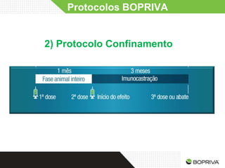 Protocolos BOPRIVA


2) Protocolo Confinamento
 