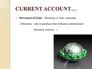 Monetary Account Balance Of Payment | PPTX