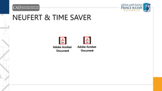 NEUFERT & TIME SAVER
 