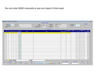 Boq enter | PPTX