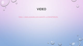 VIDEO
https://www.youtube.com/watch?v=a18mQTEbGAo