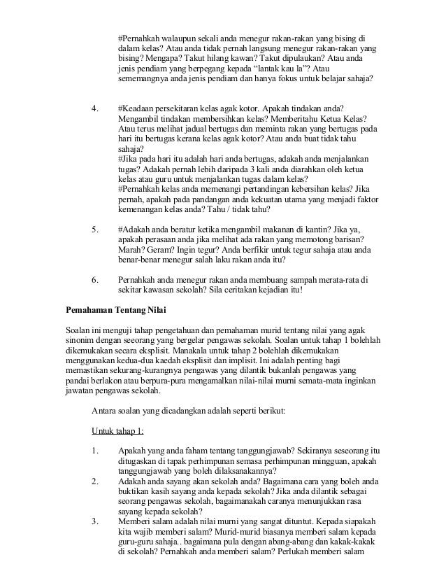 Contoh Surat Jawapan Pelantikan Pengawas