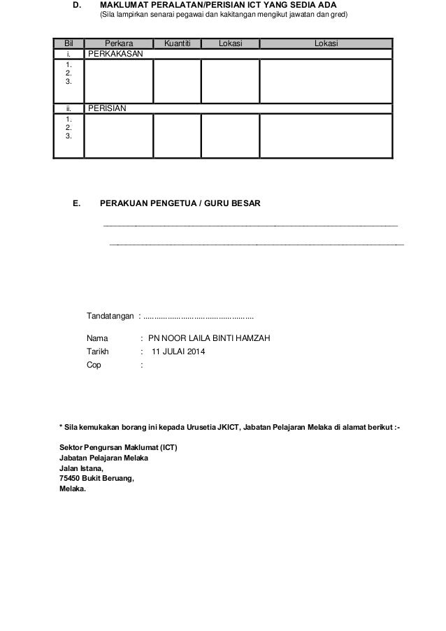 Garis Panduan Pembelian Peralatan Ict