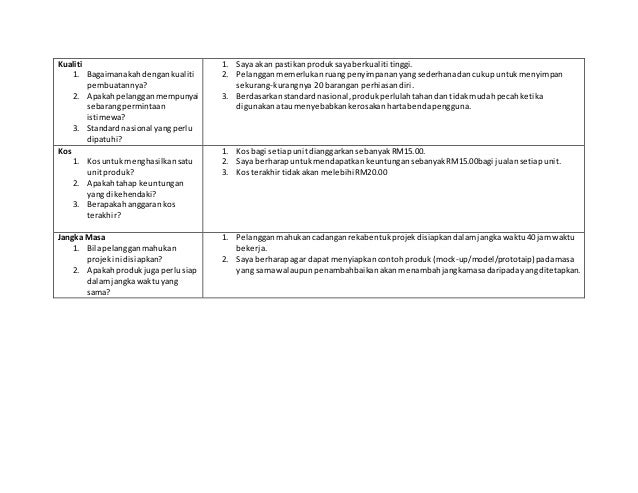 Borang Projek Brief