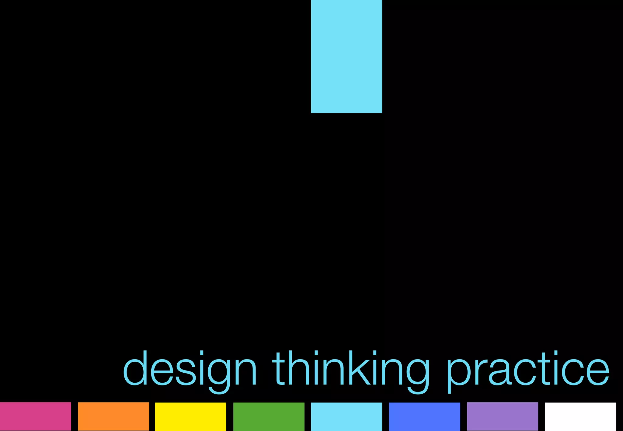 design thinking practice
 