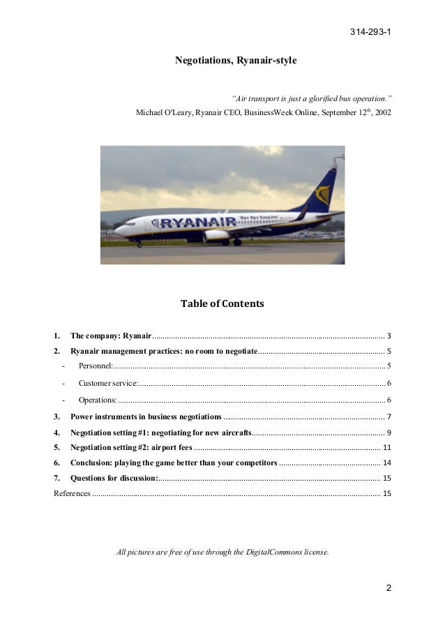ryanair the low fares airline case study