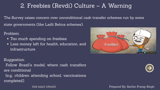 Economic Survey 2026 Analysis by Sachin Pratap Singh, Finance | PDF