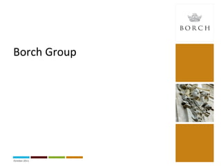 Borch Group




October 2011
 