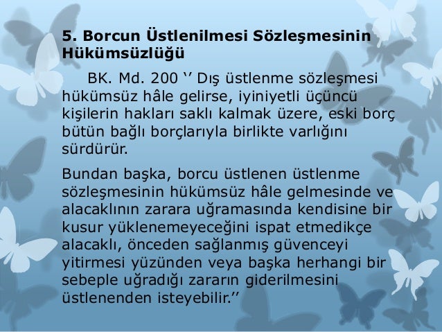 Borcun üstlenilmesi sözleşmesi örneği Borcun üstlenilmesi sözleşmesi örneği