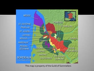 This mapisproperty of the Guild of Sommeliers